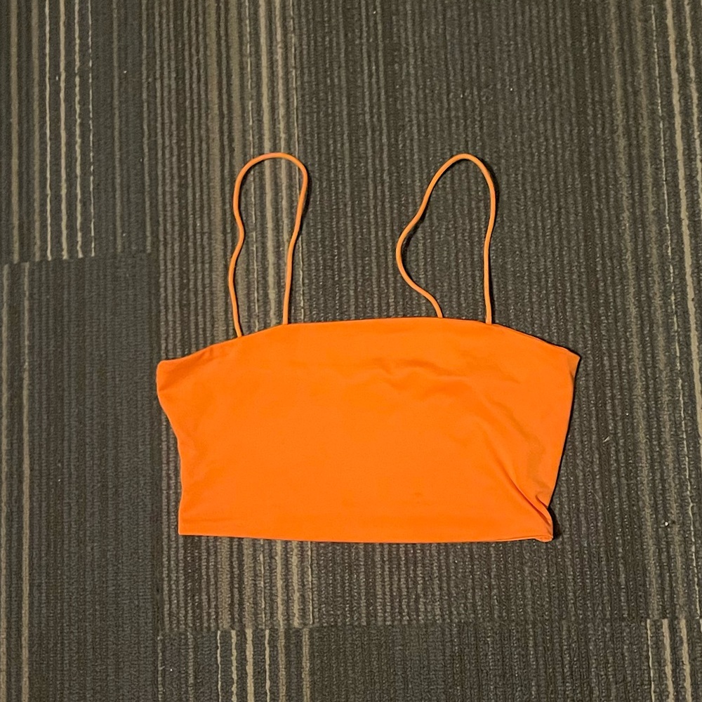 Orange Crop Top